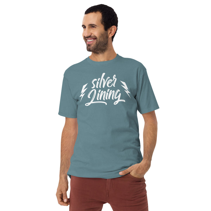 Silver Lining Men’s premium heavyweight tee