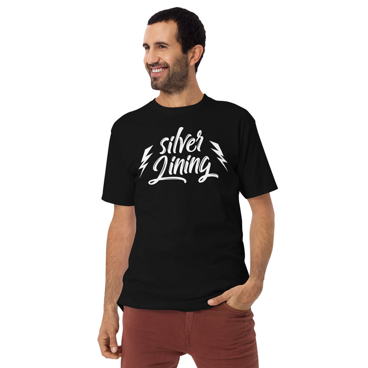 Silver Lining Men’s premium heavyweight tee