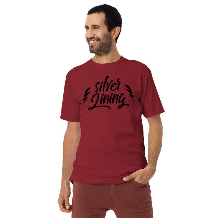 Silver Lining Men’s premium heavyweight tee