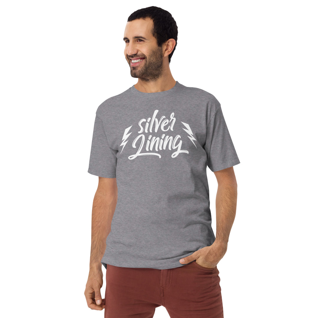 Silver Lining Men’s premium heavyweight tee