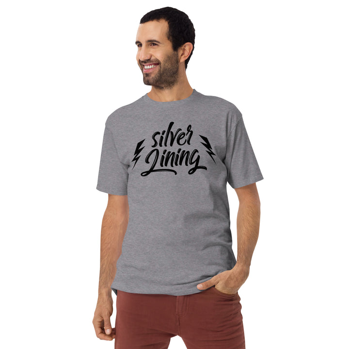 Silver Lining Men’s premium heavyweight tee