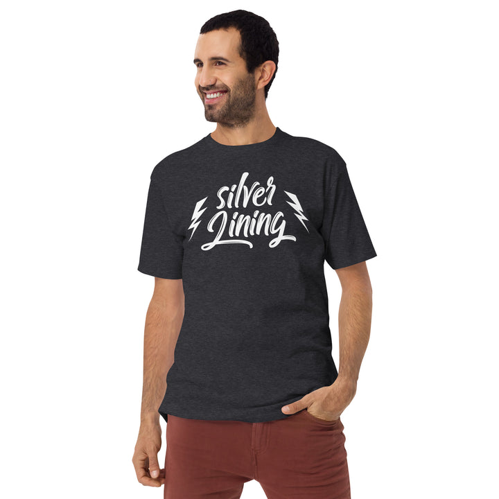 Silver Lining Men’s premium heavyweight tee