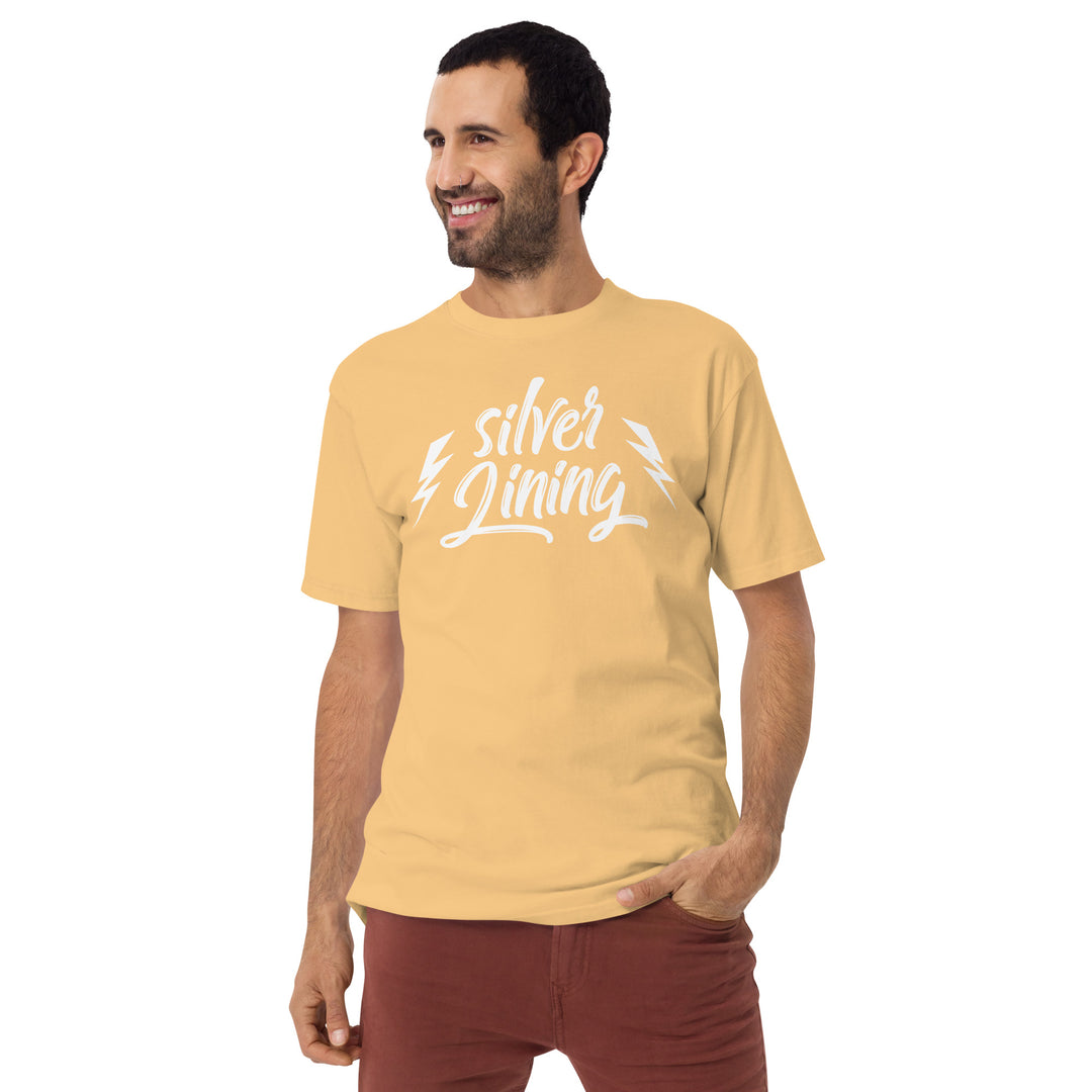 Silver Lining Men’s premium heavyweight tee