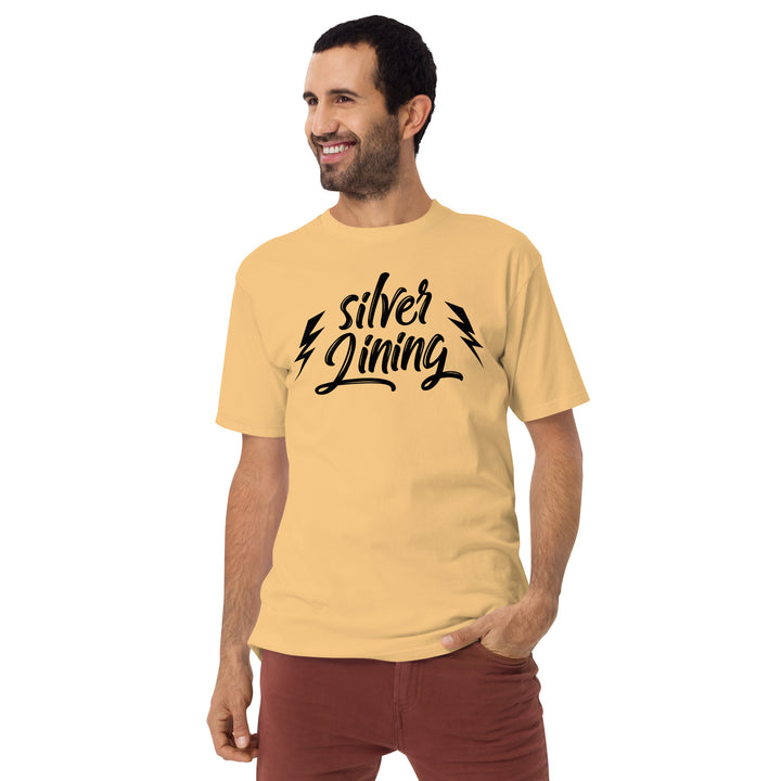 Silver Lining Men’s premium heavyweight tee