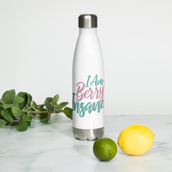 I am Berry Insane Stainless Steel Water Bottle