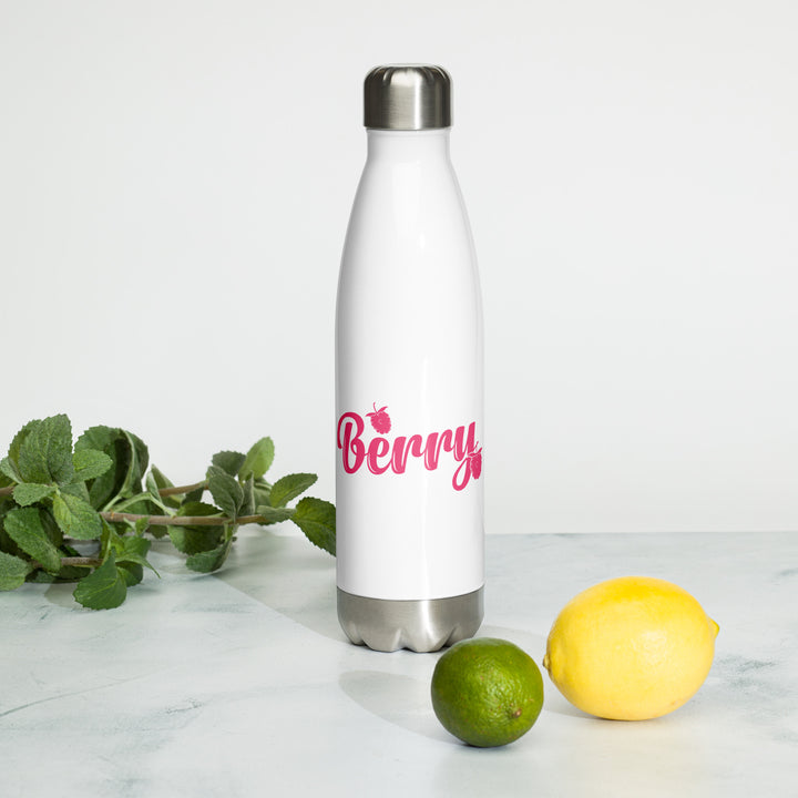 Berry Stainless Steel Water Bottle