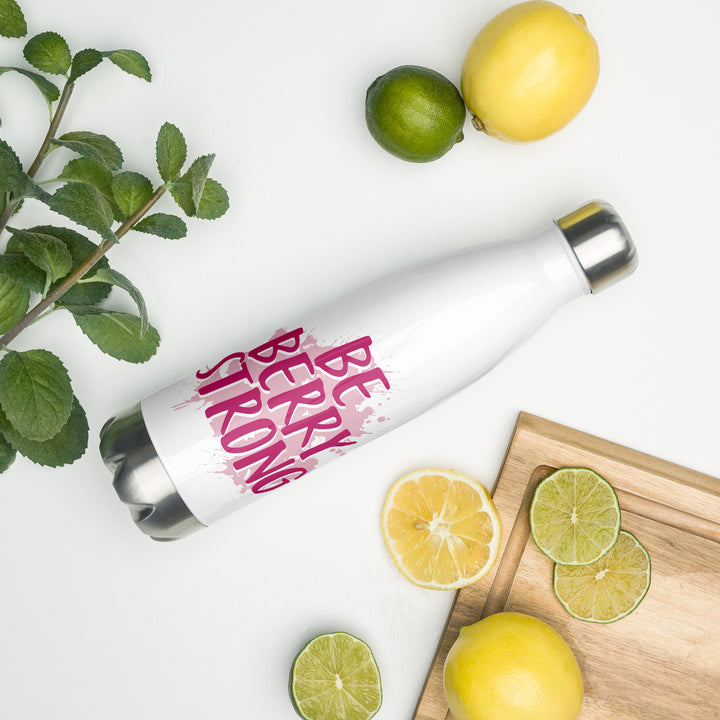 Be Berry Strong Stainless Steel Water Bottle