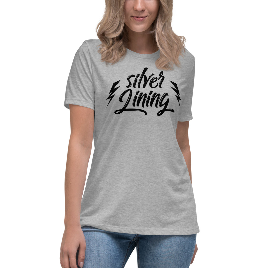 SILVER LINING  Women's Relaxed T-Shirt