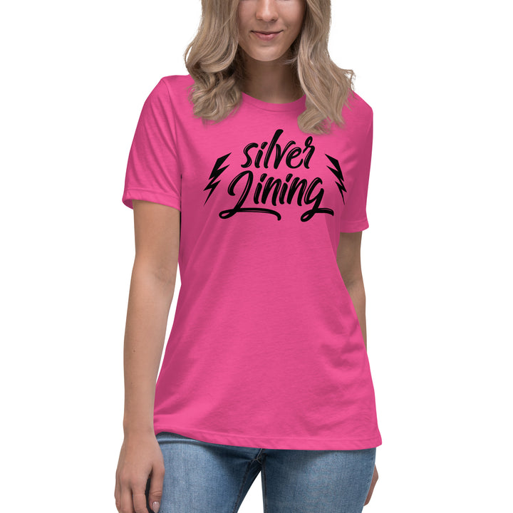 SILVER LINING  Women's Relaxed T-Shirt