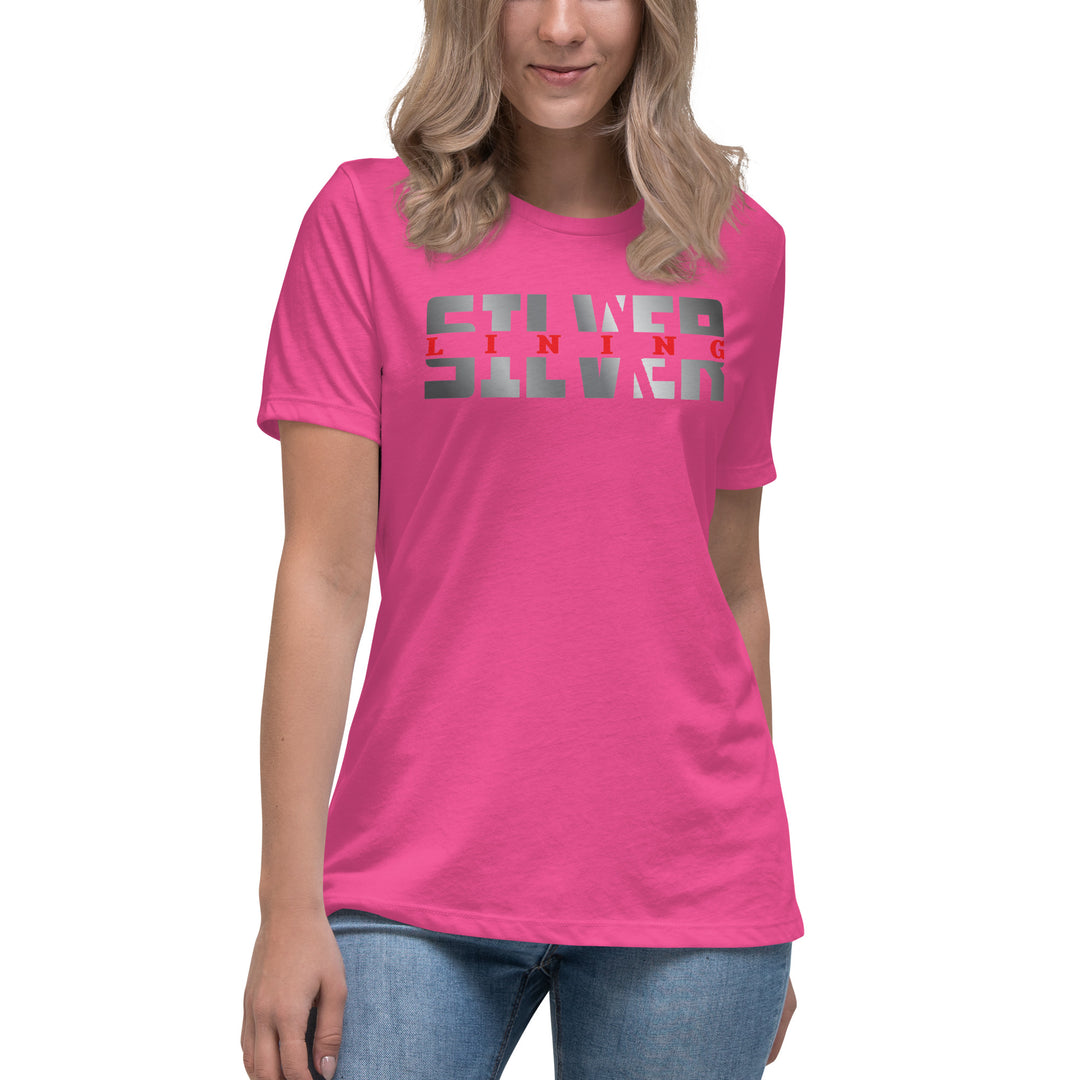 SILVER LINING  Women's Relaxed T-Shirt