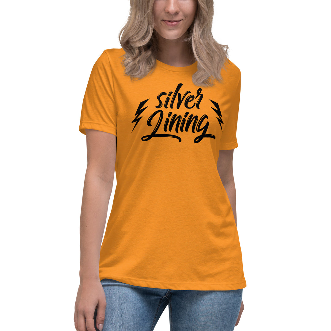 SILVER LINING  Women's Relaxed T-Shirt