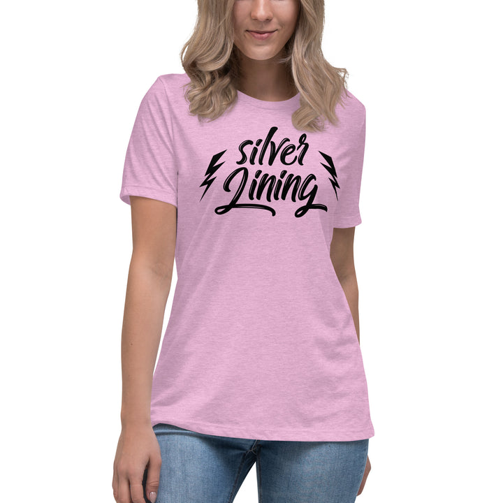 SILVER LINING  Women's Relaxed T-Shirt