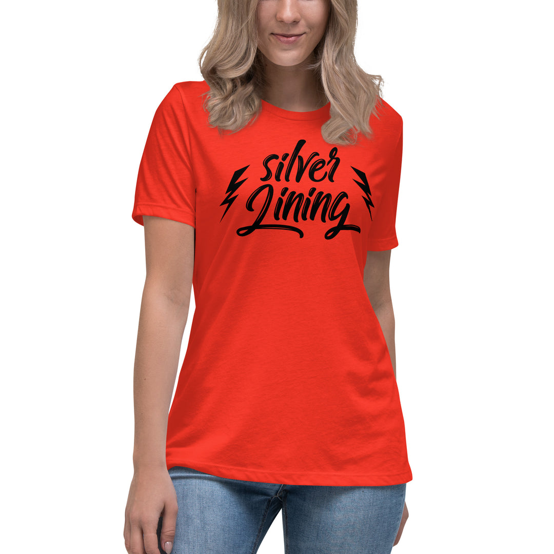 SILVER LINING  Women's Relaxed T-Shirt