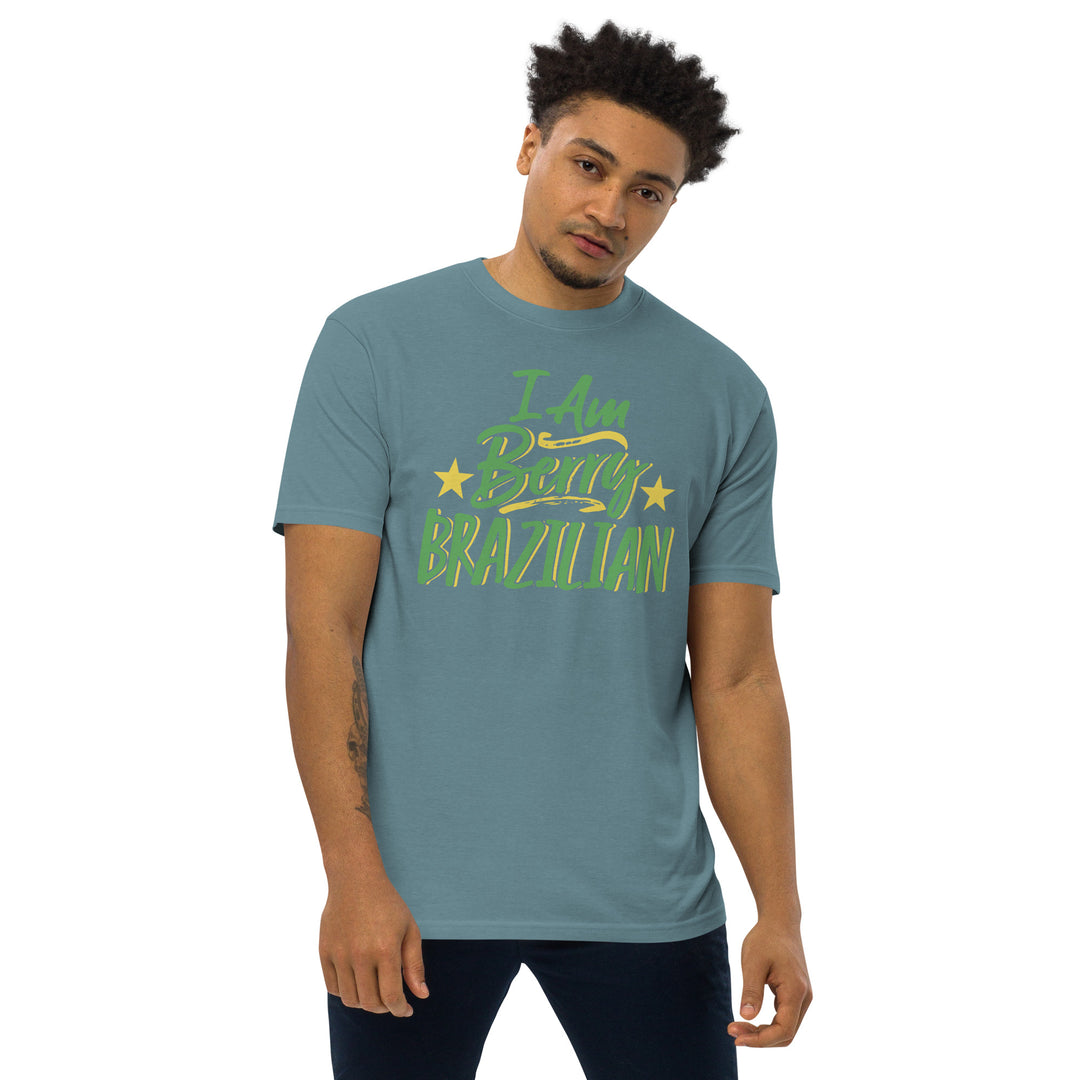 I AM BERRY BRAZILIAN MEN’S PREMIUM HEAVYWEIGHT TEE