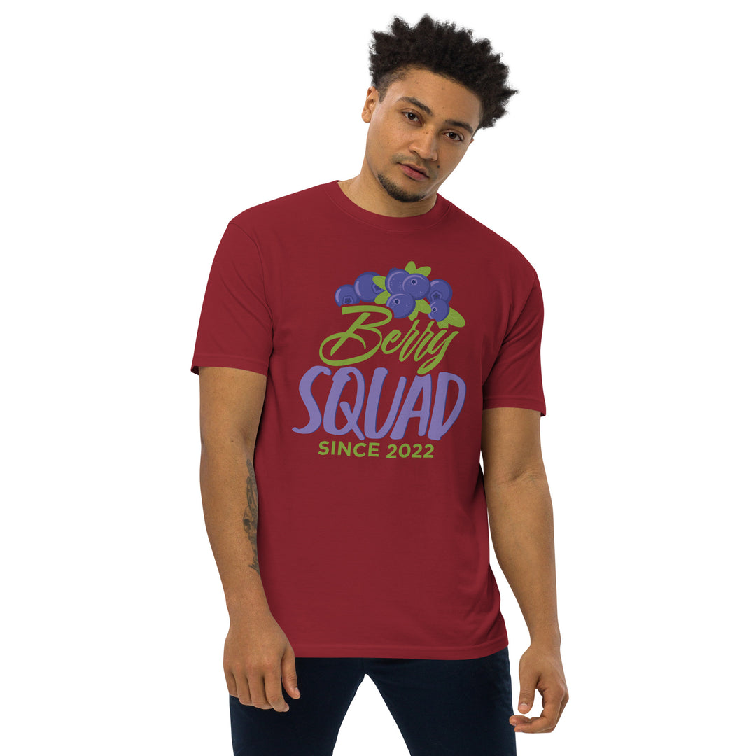 BERRY SQUAD MEN’S PREMIUM HEAVYWEIGHT TEE