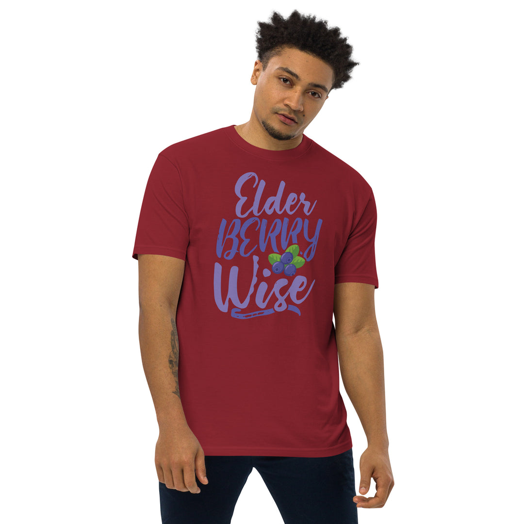 ELDER BERRY WISE MEN’S PREMIUM HEAVYWEIGHT TEE