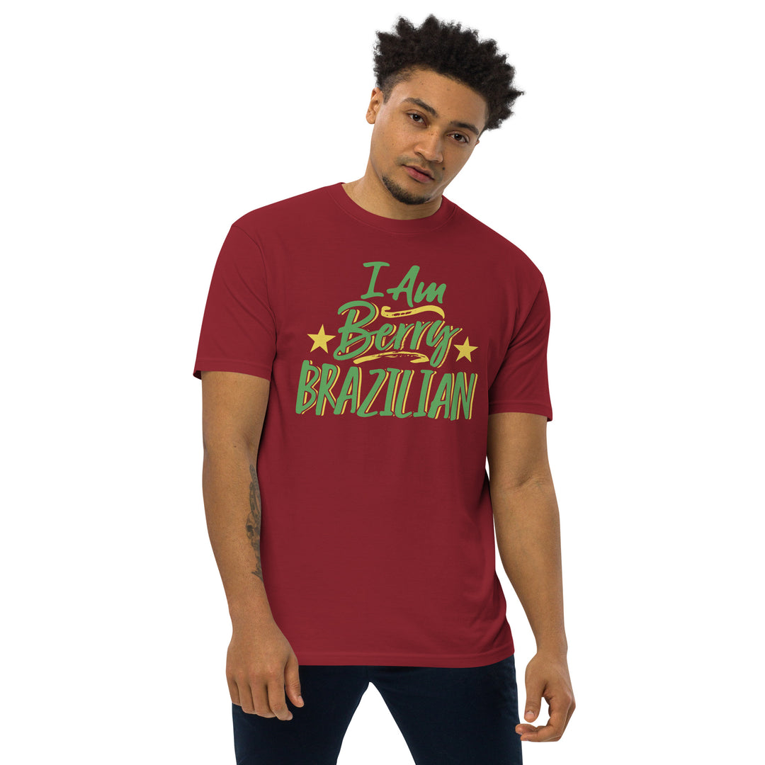 I AM BERRY BRAZILIAN MEN’S PREMIUM HEAVYWEIGHT TEE