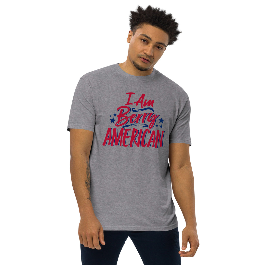 I AM BERRY AMERICAN MEN’S PREMIUM HEAVYWEIGHT TEE