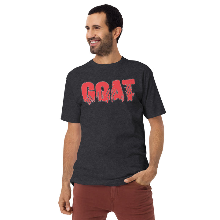 Goat Men’s premium heavyweight tee