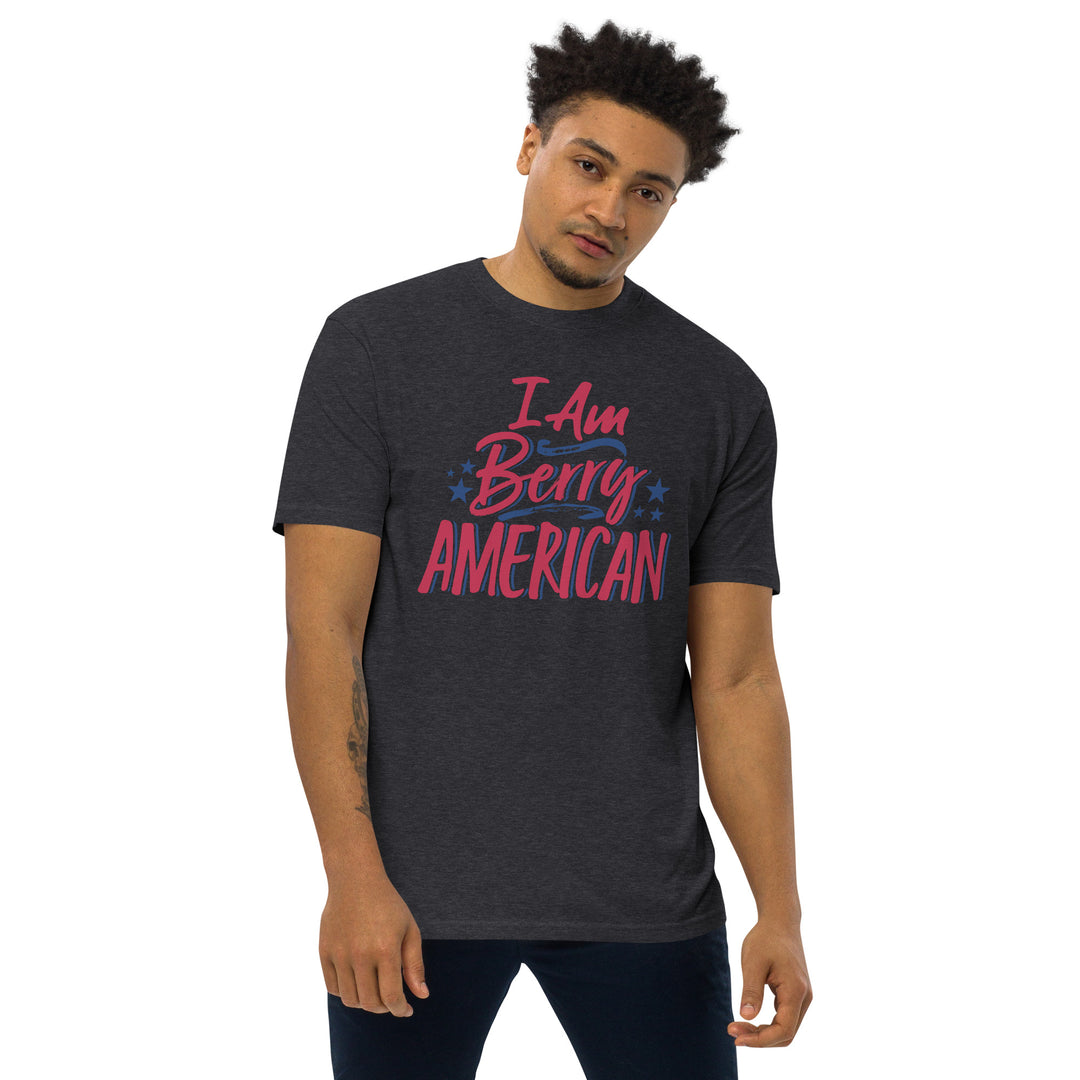 I AM BERRY AMERICAN MEN’S PREMIUM HEAVYWEIGHT TEE