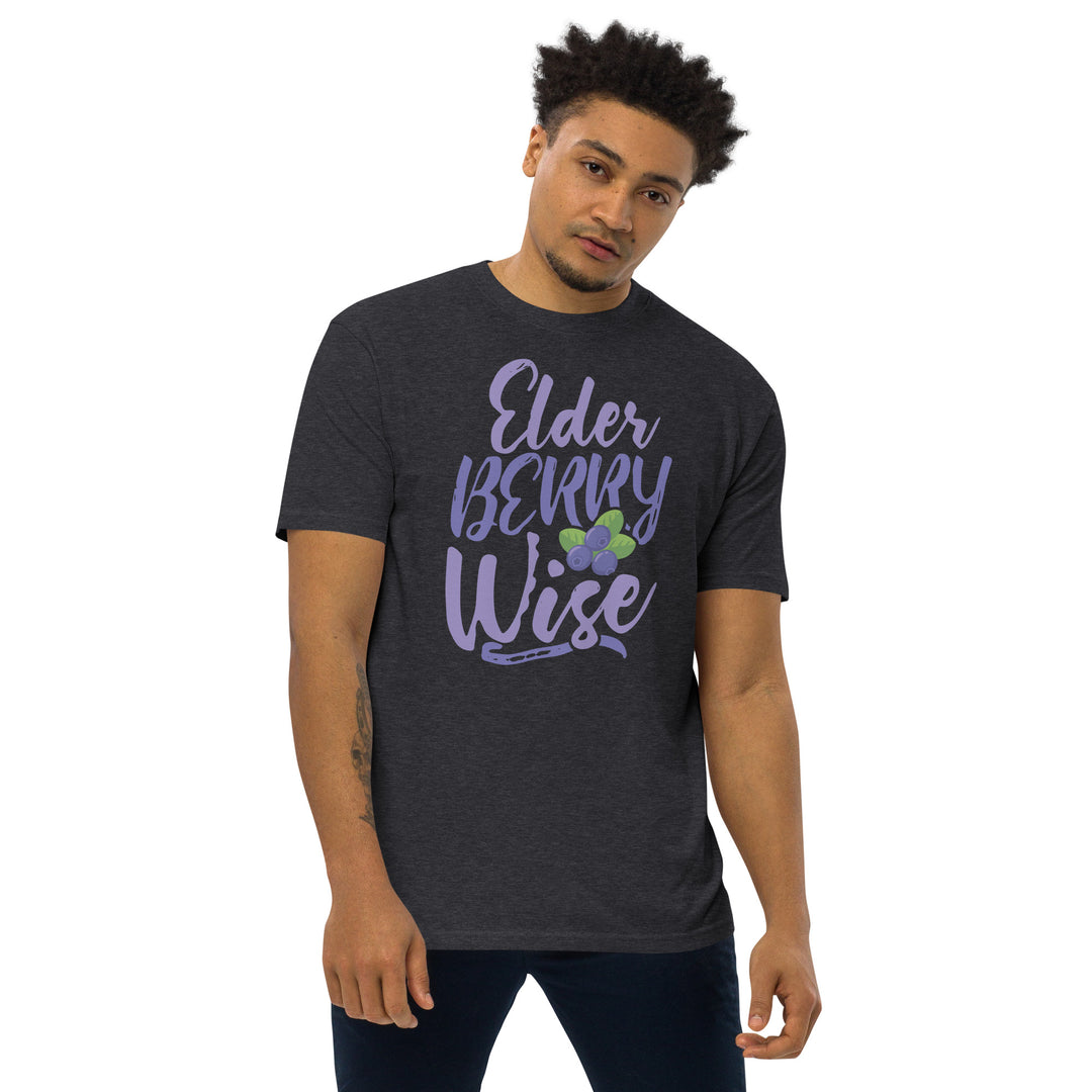 ELDER BERRY WISE MEN’S PREMIUM HEAVYWEIGHT TEE