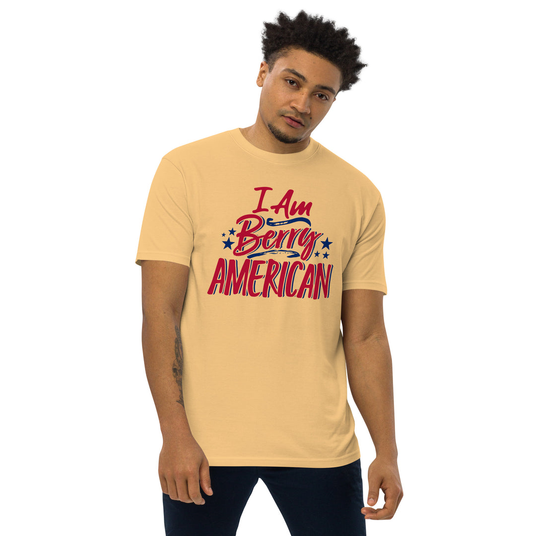 I AM BERRY AMERICAN MEN’S PREMIUM HEAVYWEIGHT TEE