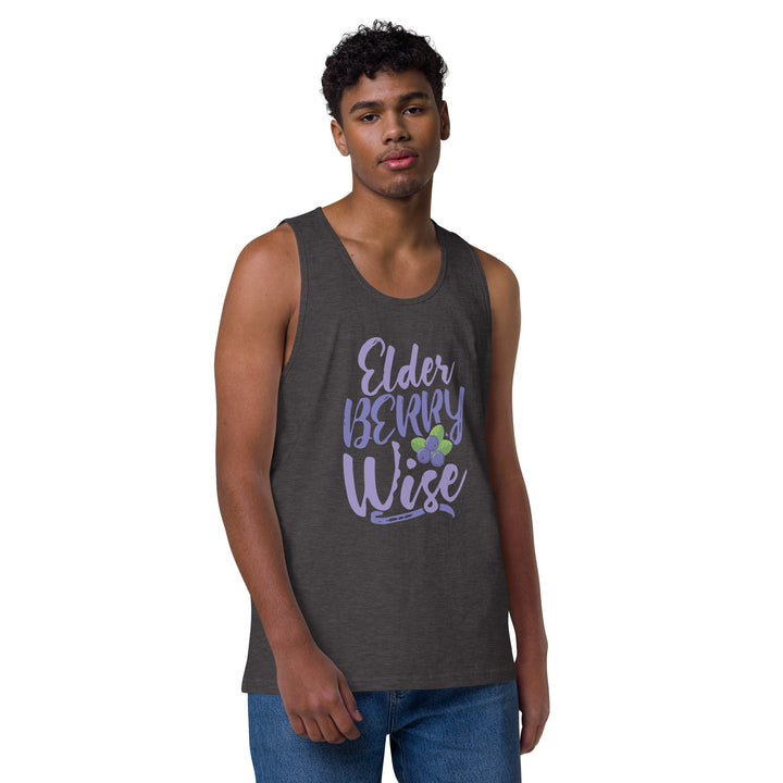 ELDER BERRY WISE MEN’S PREMIUM TANK TOP