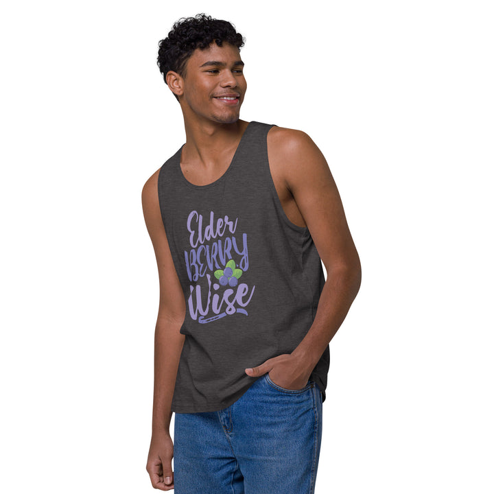 ELDER BERRY WISE MEN’S PREMIUM TANK TOP