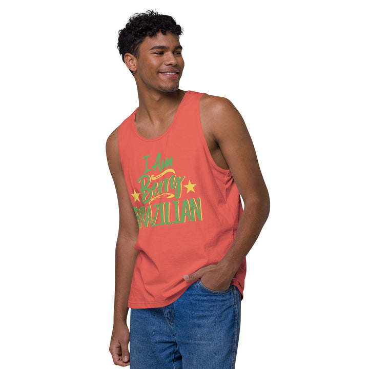 I AM BERRY BRAZILIAN MEN’S PREMIUM TANK TOP