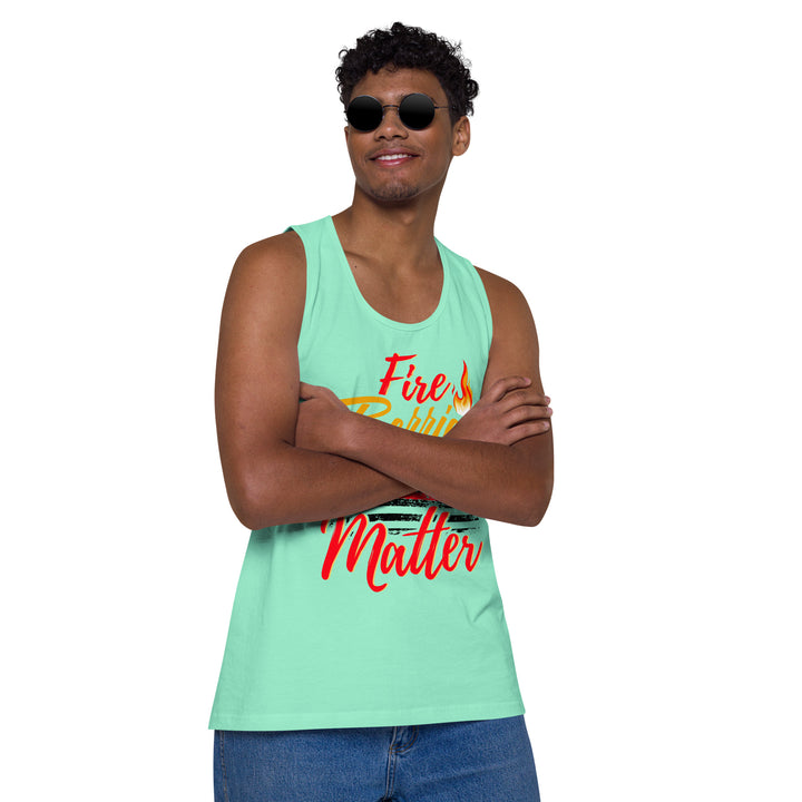 FIRE BERRIES MATTER MEN’S PREMIUM TANK TOP