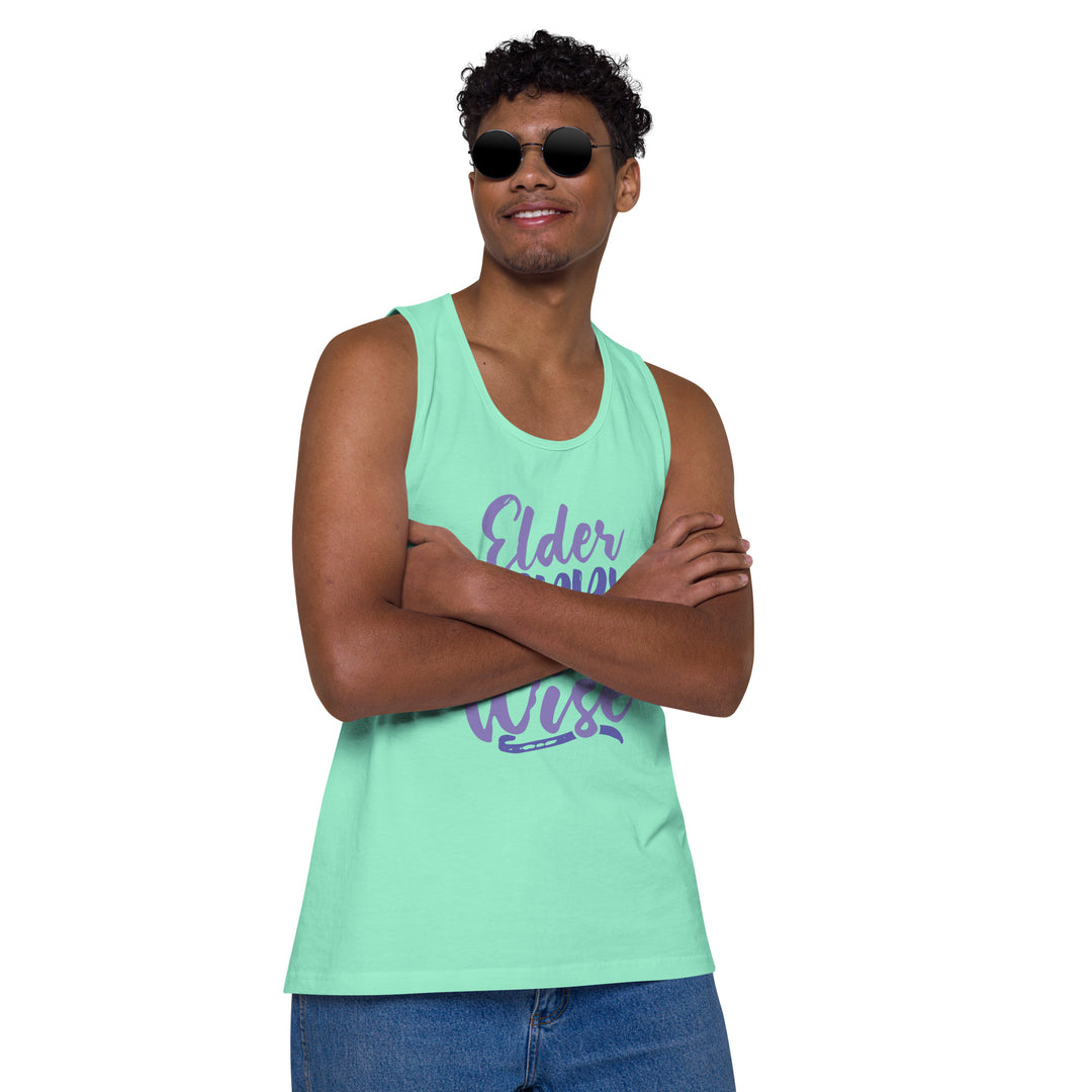 ELDER BERRY WISE MEN’S PREMIUM TANK TOP