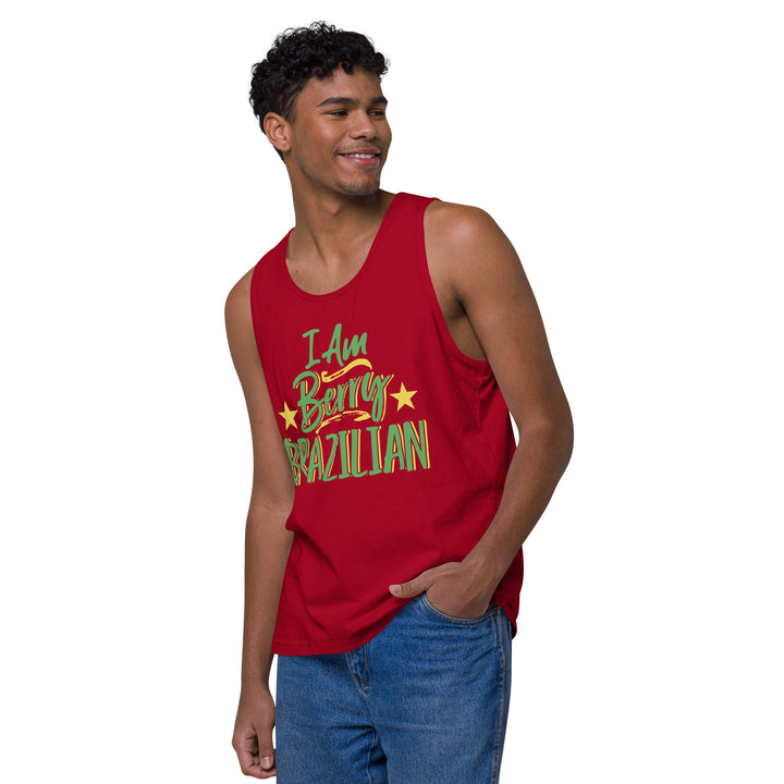 I AM BERRY BRAZILIAN MEN’S PREMIUM TANK TOP