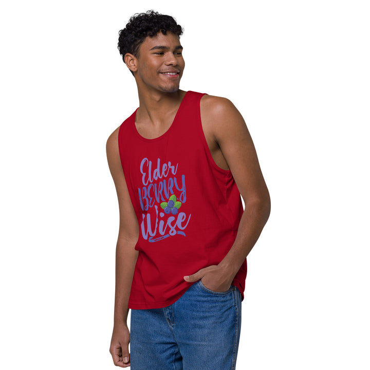 ELDER BERRY WISE MEN’S PREMIUM TANK TOP