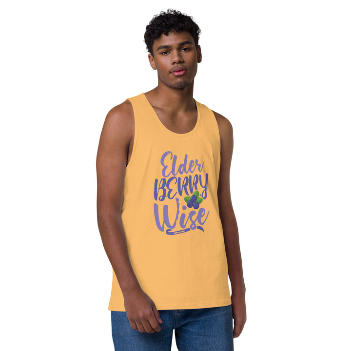 ELDER BERRY WISE MEN’S PREMIUM TANK TOP