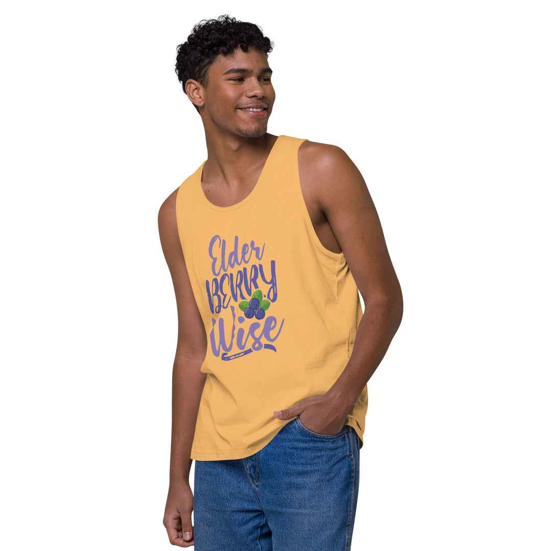 ELDER BERRY WISE MEN’S PREMIUM TANK TOP