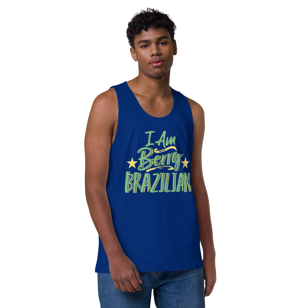 I AM BERRY BRAZILIAN MEN’S PREMIUM TANK TOP