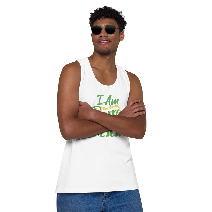 I AM BERRY BRAZILIAN MEN’S PREMIUM TANK TOP