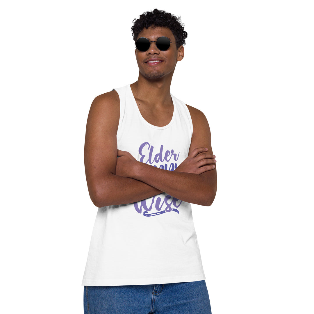 ELDER BERRY WISE MEN’S PREMIUM TANK TOP