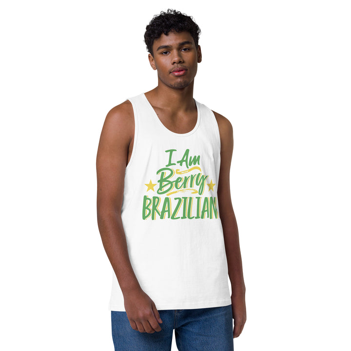 I AM BERRY BRAZILIAN MEN’S PREMIUM TANK TOP