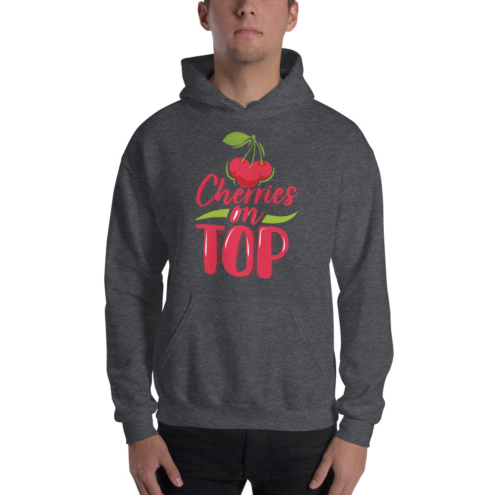 CHERRIES ON TOP HOODIE