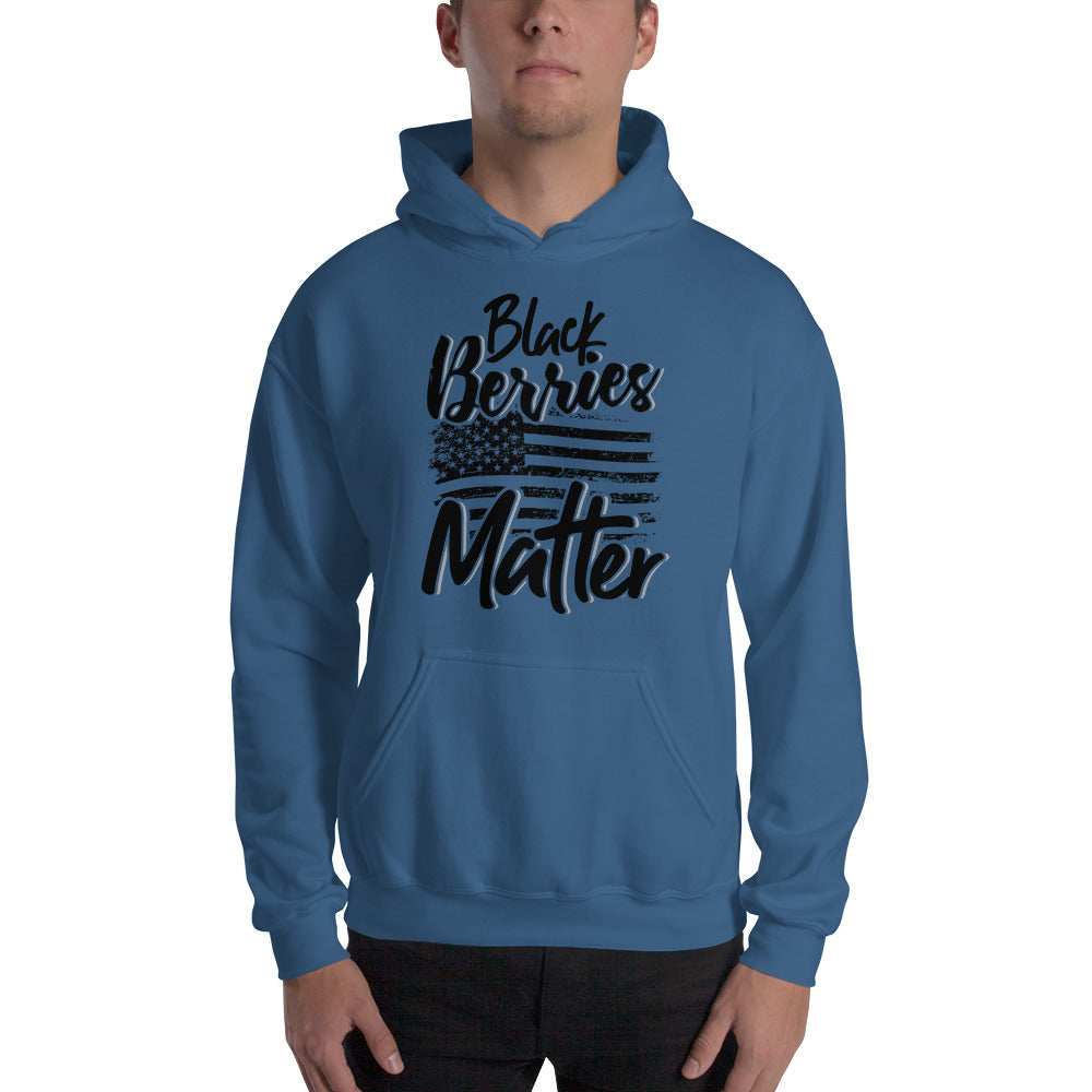 BLACK BERRIES MATTER HOODIE