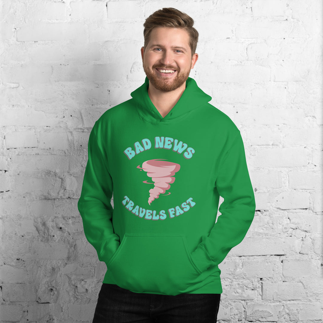 Bad News Travels Fast Hoodie