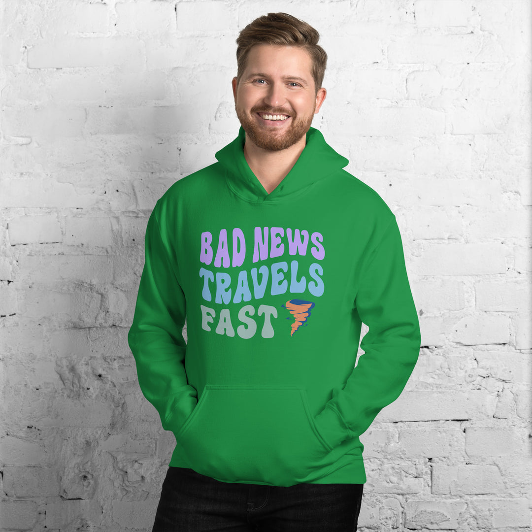 Bad News Travels Fast Hoodie