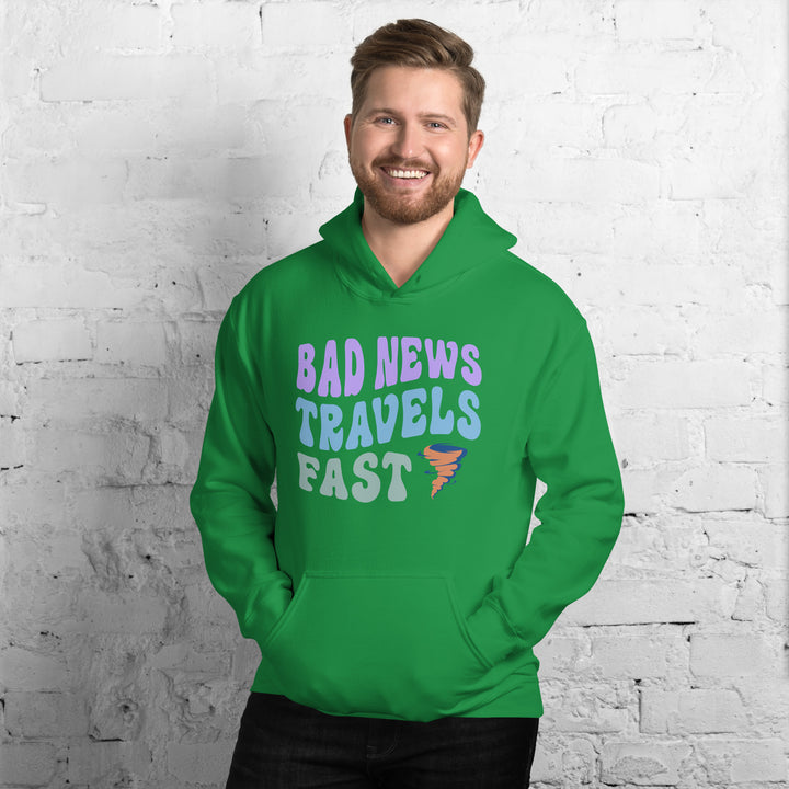 Bad News Travels Fast Hoodie