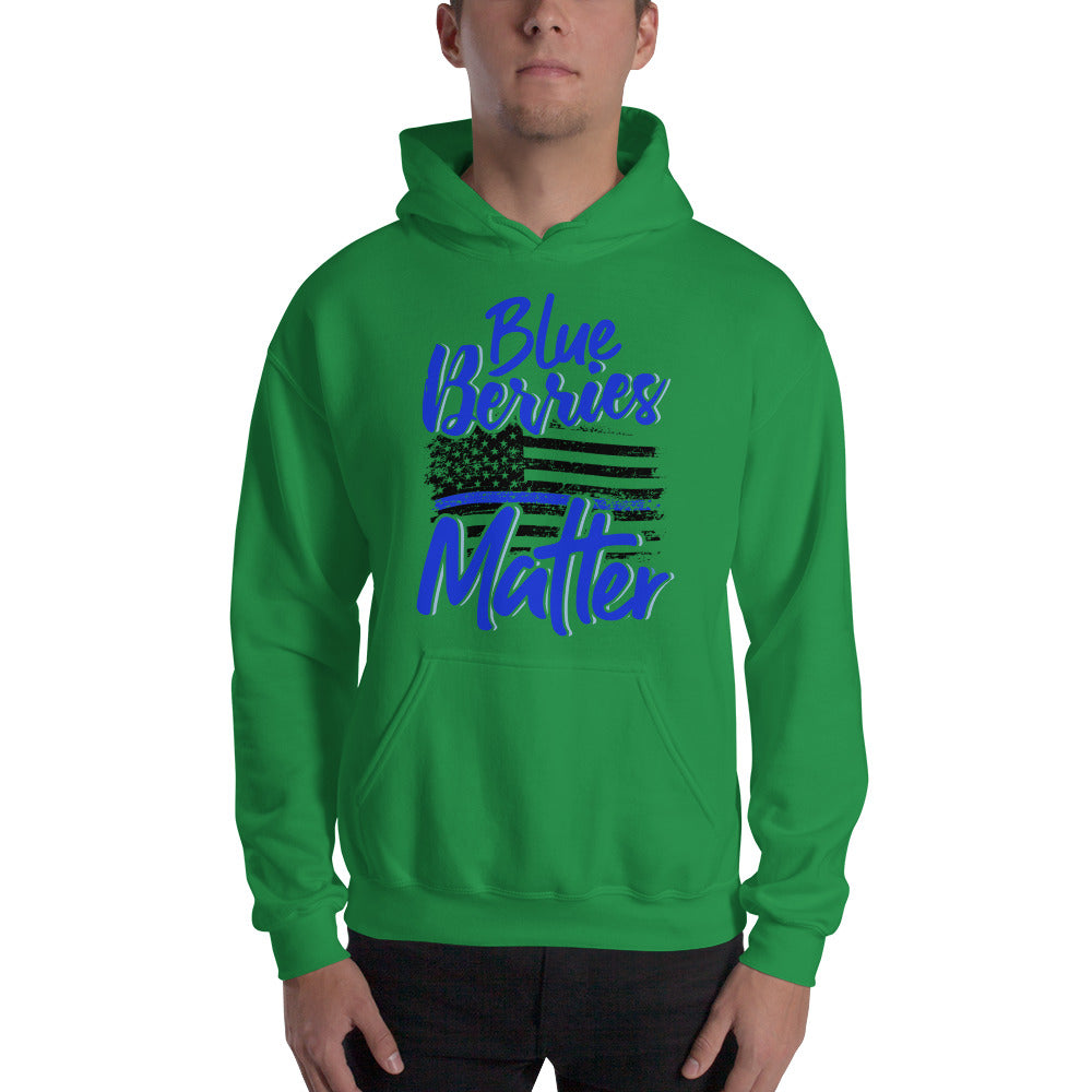 BLUE BERRIES MATTER HOODIE