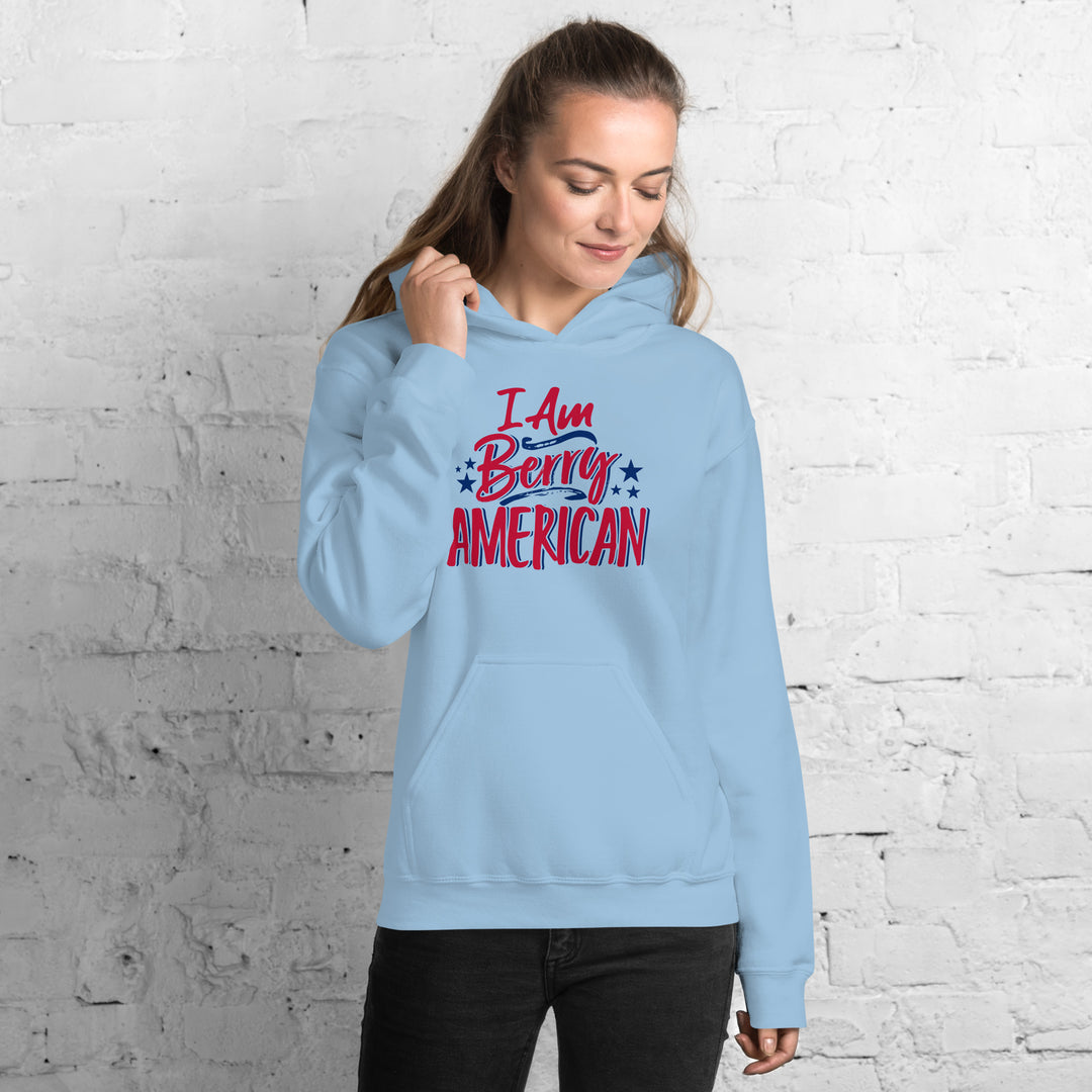 I AM BERRY AMERICAN HOODIE