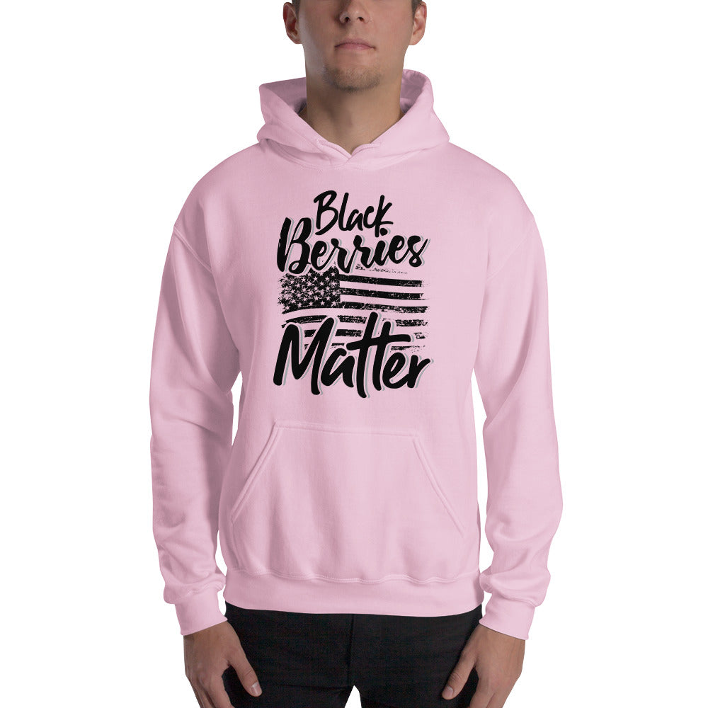 BLACK BERRIES MATTER HOODIE