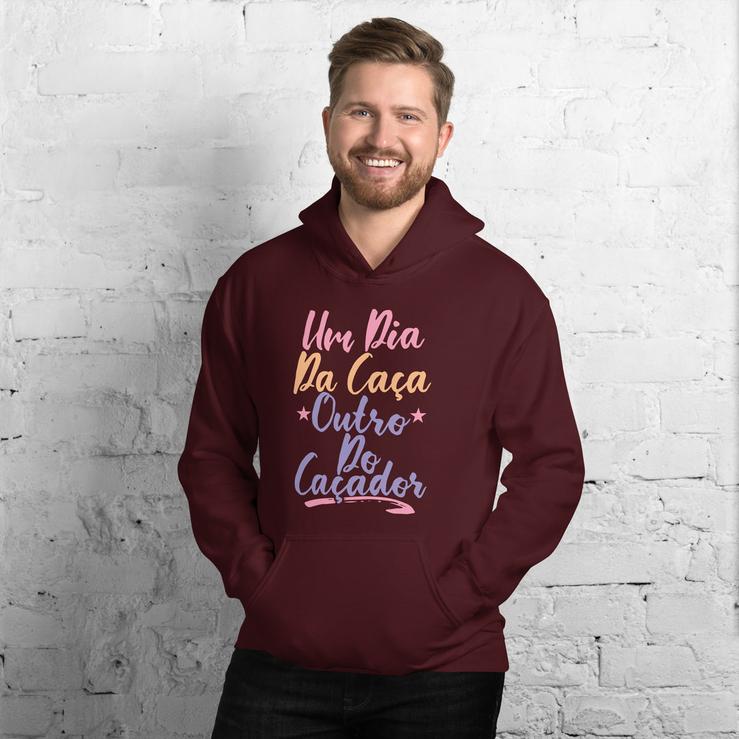 Um dia da caça outro do caçador Hoodie