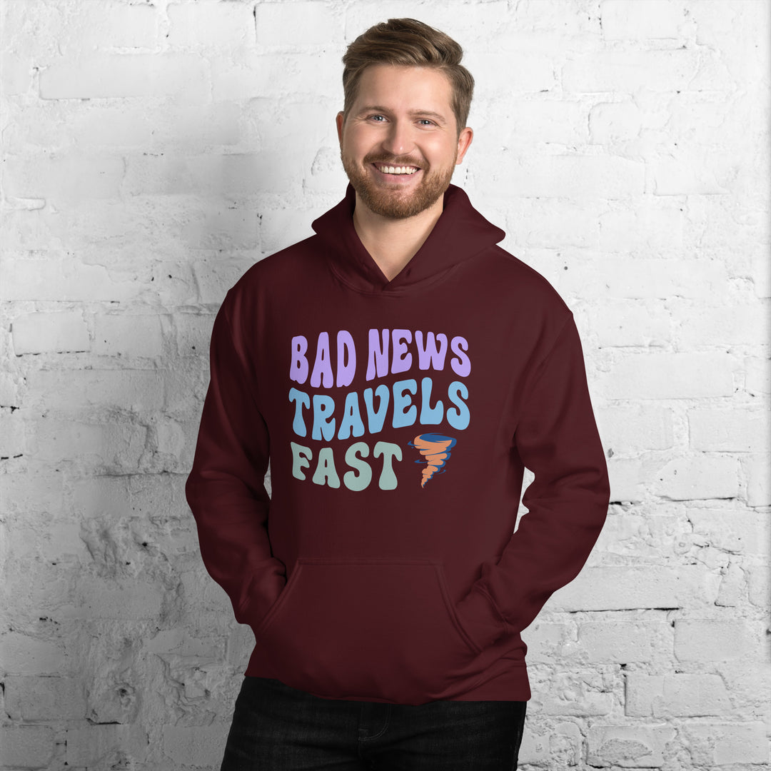 Bad News Travels Fast Hoodie