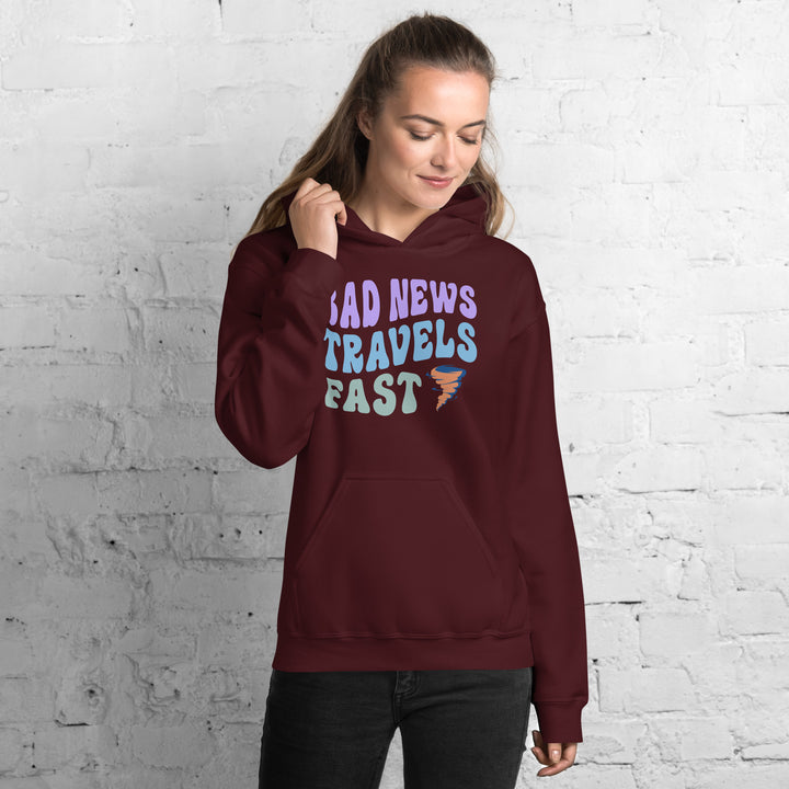 Bad News Travels Fast Hoodie